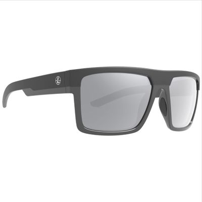 Leupold Becnara Performance Eyewear with Matte Black/Gloss Black Frames and Shadow Gray Flash Polarized Lenses