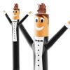 LookOurWay Air Dancers Inflatable Tube Man Attachment - 10 Feet Tall Wacky Waving Inflatable Dancing Tube Guy for Business Promotion - Blower Not Included - Wedding Bridal Tux Themed - Groom view 1