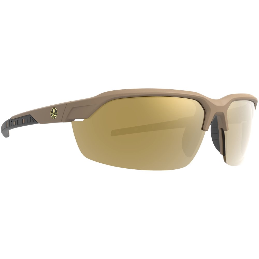 Leupold Tracer Performance Eyewear with Shadow Tan Frames and Bronze Mirror Polarized Lenses