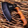 Tactical Knife Hunting Knife Survival Knife Full Tang Hand Axe Fixed Blade Knife Razor Sharp Edge Camping Accessories Camping Gear Survival Kit Survival Gear Tactical Gear 76445 (Black) view 2