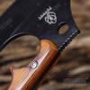 Tactical Knife Hunting Knife Survival Knife Full Tang Hand Axe Fixed Blade Knife Razor Sharp Edge Camping Accessories Camping Gear Survival Kit Survival Gear Tactical Gear 76445 (Black) view 4