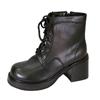 Peerage Pauly (B5888M) Men's Medium Width 7 Inch Comfort Leather Boots Black 10.5 view 1