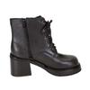 Peerage Pauly (B5888M) Men's Medium Width 7 Inch Comfort Leather Boots Black 10.5 view 3