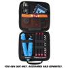 HK Army Exo Paintball Marker Gun Case - Black Carbon Fiber view 3