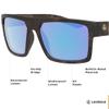 Leupold Becnara Performance Eyewear with Matte Tortoise Frames and Blue Mirror Polarized Lenses view 3