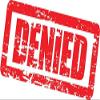 Zirni Denied Approval Grunge Stamp Sticker Decal Design view 1