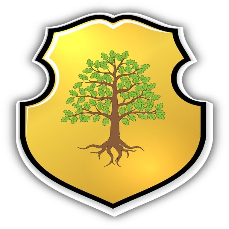 Zirni Tree Polish Escutcheon Heraldic Sticker Decal Design