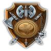 Zirni Coat of Arms Labrys Ace Morgenstern Shield Sticker Decal Design