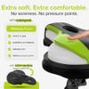 VELMIA Bike Seat Designed in Germany, Made of Comfy Memory Foam I Bicycle Seat for Men and Women, Waterproof Bike Saddle with Smart Zone-Concept I Exercise Seat for BMX, MTB & Road view 3