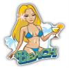Girl Bikini Sexy Beach Sticker Decal Design