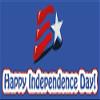 Zirni Happy Independence Day Patriotic USA Sticker Decal Design