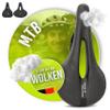 VELMIA Bike Seat Designed in Germany - Made of Comfy Memory Foam | Waterproof and with Smart Zone-Concept for Men & Women, BMX, MTB & Road Bikes view 1