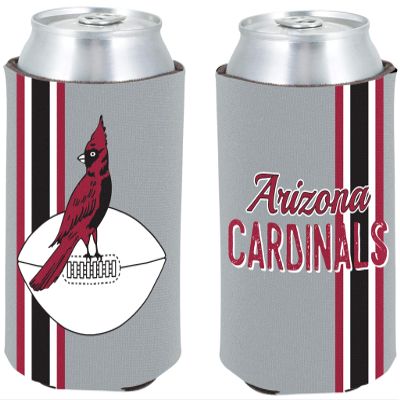 Arizona Cardinals 2-Pack Retro Throwback Design 12oz CAN Neoprene Beverage Insulator Holder Football