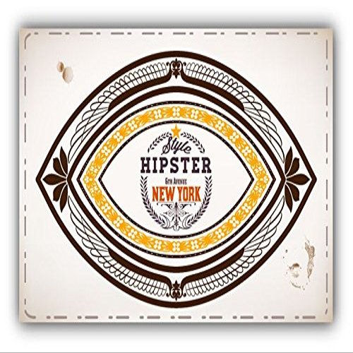 Zirni Hipster Style New York Sticker Decal Design