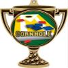Cornhole Trophy Cup Medal Gold, 3" Cornhole Prizes, Kids Cornhole Trophy Medal Awards 50 Pack Prime view 2