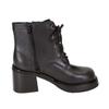 Peerage Pauly (B5888M) Men's Medium Width 7 Inch Comfort Leather Boots Black 8 view 3