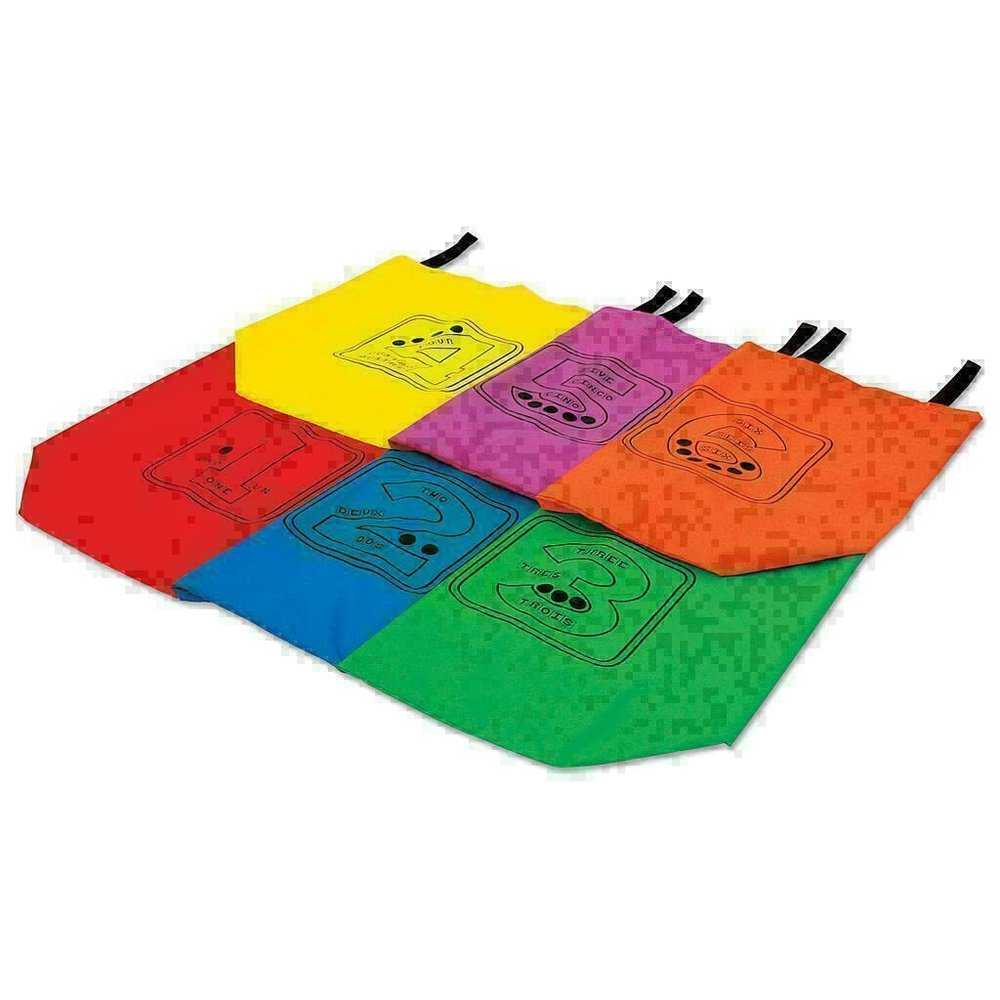 Pre-Sport Unisex-Youth Numbered Jumping Sacks (Pack of No.1 to 6), Assorted, One Size