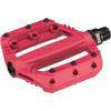 SDG Components, Slater, Platform Pedals, Body: Nylon, Spindle: Cr-Mo, 9/16'', Red, Pair view 2