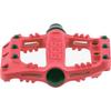 SDG Components, Slater, Platform Pedals, Body: Nylon, Spindle: Cr-Mo, 9/16'', Red, Pair view 3