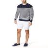 Nautica Men's Stripe Knit Sweater, Navy, XX-Large view 2