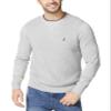 Nautica Men's Ribbed Sweater, Grey Heather, 3X-Large view 1