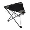 Travel Chair Big Slacker Stool, Portable Tripod Chair for Outdoor Adventures, Quick Folding Fishing Camping Travel Stool, Black & Gray view 1