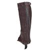 Shires Moretta Suede Half Chaps - Adult (Brown, X-Small Tall) view 1
