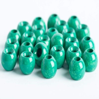 Blue Wing Olive Tungsten Beads for Fly Tying - 100 Pack (Mottled Blue Olive, 2.8 mm (7/64"))