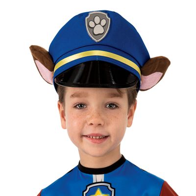 Rubies Child's Nickelodeon Paw Patrol Classic Chase Deluxe Hat with Ears for Themed Parties and Halloween
