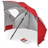 Sport-Brella Premiere UPF 50+ Umbrella Shelter for Sun and Rain Protection (8-Foot, Red) view 1