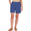 Karen S Knit Drawstring Shorts Heather Indigo XS view 1