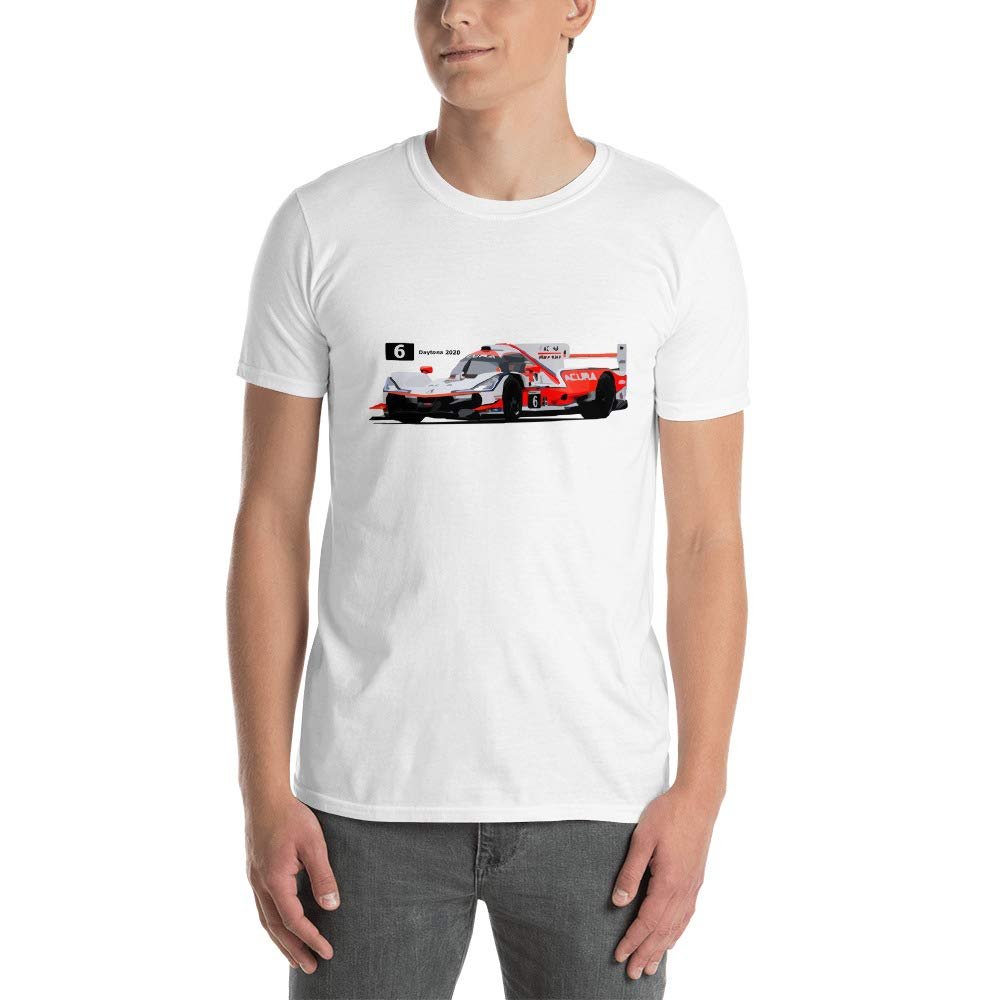 2020 Daytona 24 Hours IMSA Prototype DPI Race Car T-Shirt White