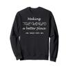 65 Year Old Woman 65th Birthday Gift Vintage Born In 1955 Sweatshirt view 1