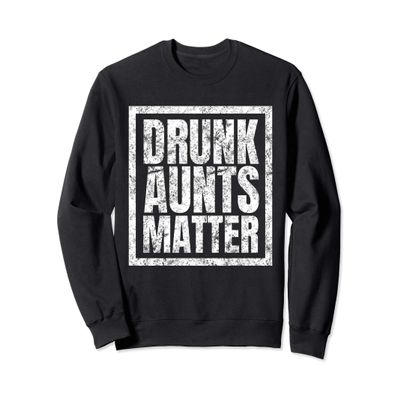 Vintage Drunk Aunts Matter St Patricks Day For Her Sweatshirt