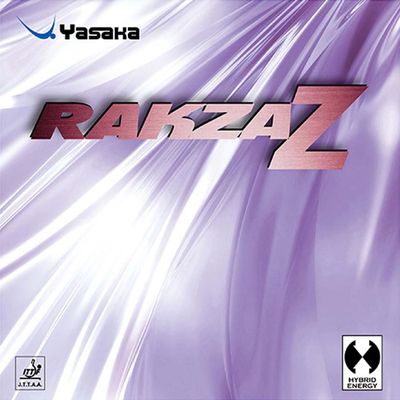 Yasaka Rakza Z Table Tennis Rubber, Ping Pong Rubber - Max Black