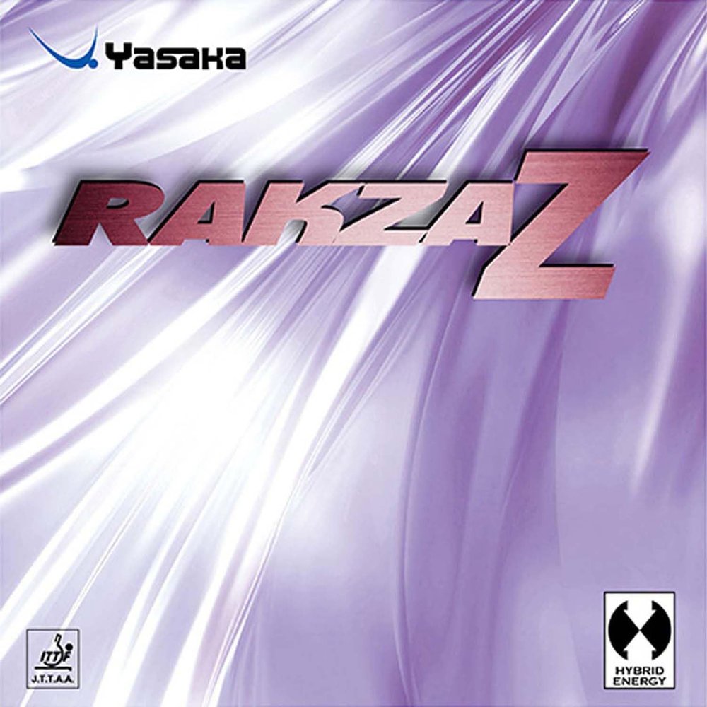 Yasaka Rakza Z Table Tennis Rubber, Ping Pong Rubber - Max Black