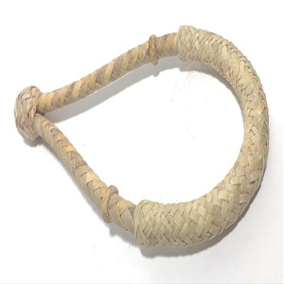 EL CHARRO Bosal De Cuero para Caballo, Rawhide Natural Hand Braided Horse Bosal