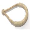 EL CHARRO Bosal De Cuero para Caballo, Rawhide Natural Hand Braided Horse Bosal view 1
