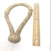 EL CHARRO Bosal De Cuero para Caballo, Rawhide Natural Hand Braided Horse Bosal view 2