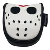 ReadyGOLF Hockey Goalie Mask Embroidered Putter Cover - Mallet view 3
