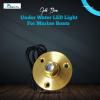 MARINE CITY Under Water LED Light Waterproof Brass Drain Plug  Corrosion-Resistant, 1 Inch Hole, Ideal for Boats, Yachts, Pools (Blue) view 2