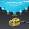 MARINE CITY Under Water LED Light Waterproof Brass Drain Plug  Corrosion-Resistant, 1 Inch Hole, Ideal for Boats, Yachts, Pools (Blue) view 4