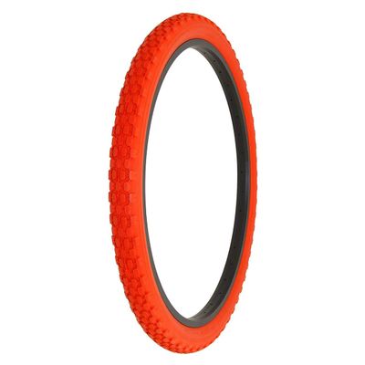 Alta Bicycle Tire Duro 26 x 2.125 Color Bike Tire Knobby Style Pattern (Red)