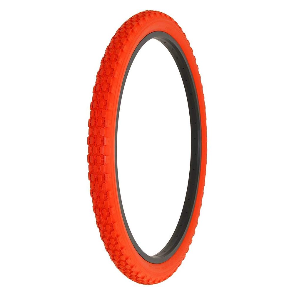 Alta Bicycle Tire Duro 26 x 2.125 Color Bike Tire Knobby Style Pattern (Red)