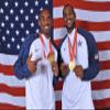 Kobe LeBron James Gold Medalists Team USA 2008 Olympics The Lakers XL Poster Art Photo Artwork 24x36 view 1