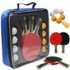 MAPOL Quality Ping Pong Paddle Set - 4 Professional Table Tennis Rackets/Paddles - 8 Premium 3-Star Balls, Portable Cover Case Holder Included view 1