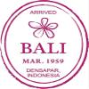 Zirni Bali Densapar Indonesia Passport Travel Retro Adventure Stamp Sticker Decal Design view 1