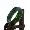 2.3" China Certified Nature Green Chalcedony Jade Women's Bangle Bracelets 6408 view 4