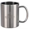 Captain Stag UH-2007 Outdoor Cup, Mug, Cup, Tumbler, 11.8 fl oz (350 ml), Double Stainless Steel, Hollow Double Wall Construction, Stainless Steel view 1