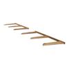 StoreYourBoard Vertical Timber Surfboard Wall Rack, Holds 6 Surfboards, Home and Garage Storage Mount System (Natural) view 4